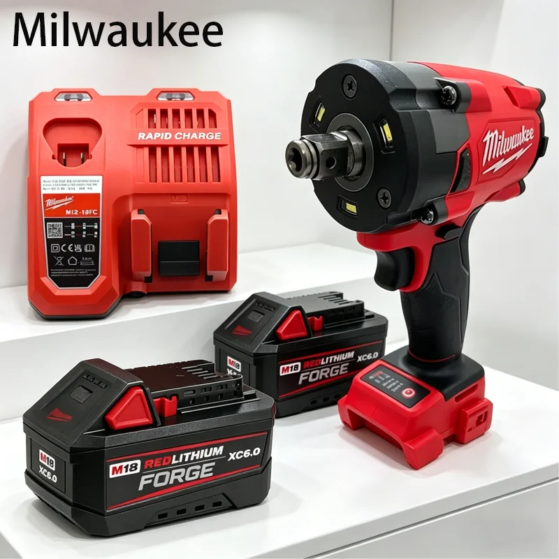 Original Milwaukee M18 XC 18V 6.0Ah Professional Tool Battery, For Milwaukee 48-11-2830 0730-20 48-11-1860 Rechargeable Battery
Original Milwaukee M18 XC 18V 6.0Ah Professional Tool Battery, For Milwaukee 48-11-2830 0730-20 48-11-1860 Rechargeable Battery