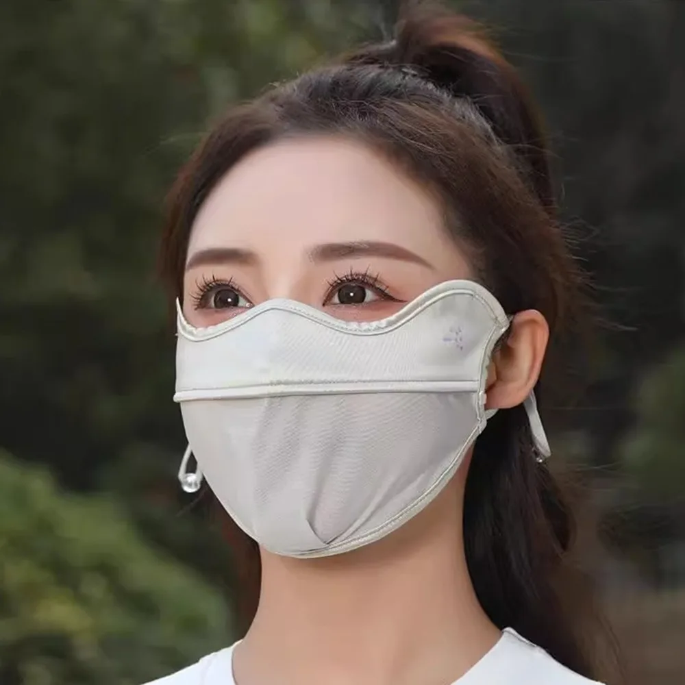 Fashion Reusable UV Face Mask Breathable Thin Cover Ice Silk Face Cover Summer Washable Fishing Face Mask Outdoor
Fashion Reusable UV Face Mask Breathable Thin Cover Ice Silk Face Cover Summer Washable Fishing Face Mask Outdoor
