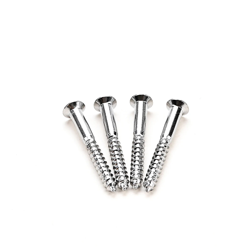 4Pcs Guitar Neck Plate Screw Set Premium Metal Mounting Screws for Electric Guitar and Bass Accessories Neck Plate Screw
4Pcs Guitar Neck Plate Screw Set Premium Metal Mounting Screws for Electric Guitar and Bass Accessories Neck Plate Screw