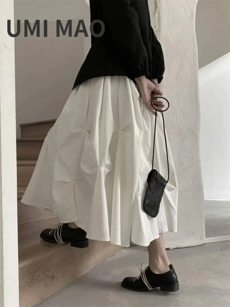 UMI MAO Yamamoto Dark Skirt Niche Self-made Spring Summer Streetwear Texture Design Skirt Pastel Goth Clothes Women Femme Y2K
UMI MAO Yamamoto Dark Skirt Niche Self-made Spring Summer Streetwear Texture Design Skirt Pastel Goth Clothes Women Femme Y2K