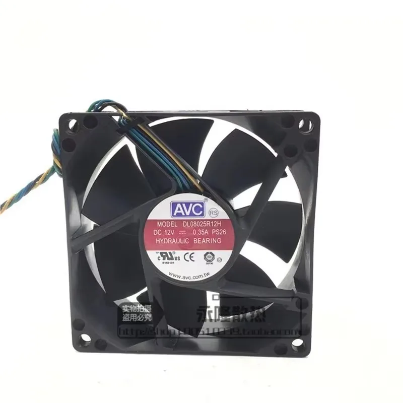 Оригинальный вентилятор охлаждения процессора AVC 8CM 80*80*25MM 12V0.35A 4-проводной PWM DS08025R12UP030
Оригинальный вентилятор охлаждения процессора AVC 8CM 80*80*25MM 12V0.35A 4-проводной PWM DS08025R12UP030