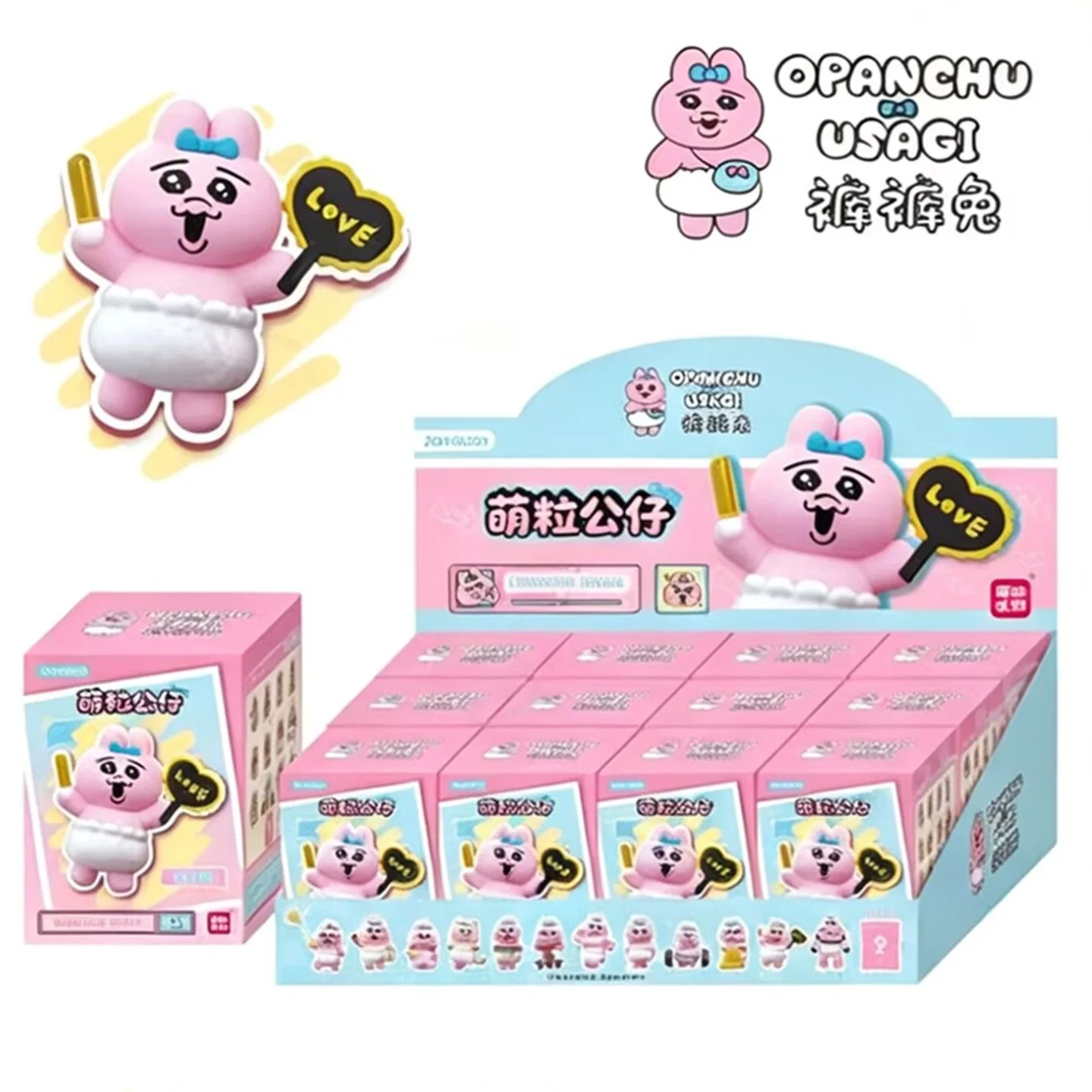 JANDOOM Anime Opanchu Usagi Rabbit Mini Figure Blind Box Rice Grain Doll Creative Peripheral Desktop Ornament Collect Gifts
JANDOOM Anime Opanchu Usagi Rabbit Mini Figure Blind Box Rice Grain Doll Creative Peripheral Desktop Ornament Collect Gifts