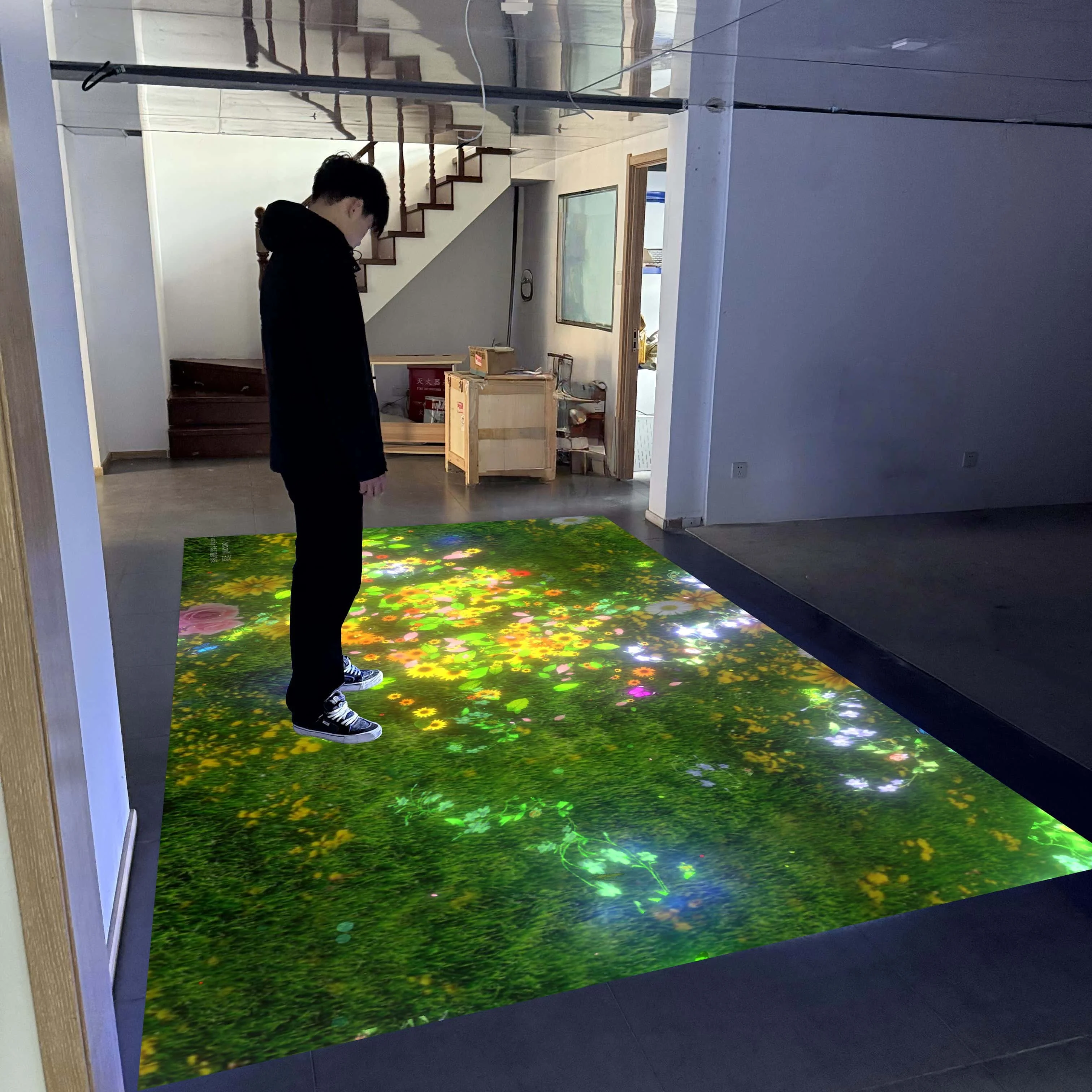 Indoor playground projection interactive equipment, children's fun interactive floor/wall games
Indoor playground projection interactive equipment, children's fun interactive floor/wall games