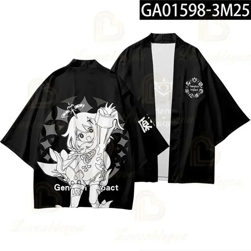 2025 11 Genshin Impact Zhongli Keqing Klee 3D кимоно с цифровым принтом, плащ, пижама, кардиган для взрослых, детская летняя одежда
2025 11 Genshin Impact Zhongli Keqing Klee 3D кимоно с цифровым принтом, плащ, пижама, кардиган для взрослых, детская летняя одежда