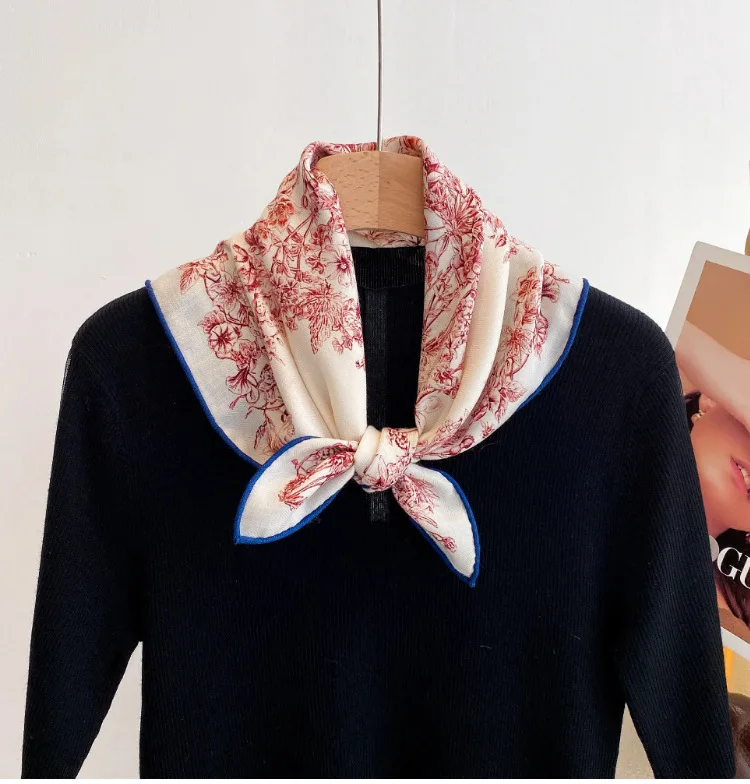 2026 Luxury Designer Scarf Head Handkerchief for Women Spring 70% Wool 30% Silk Square Scarf Neck Warmer Accessories
2026 Luxury Designer Scarf Head Handkerchief for Women Spring 70% Wool 30% Silk Square Scarf Neck Warmer Accessories