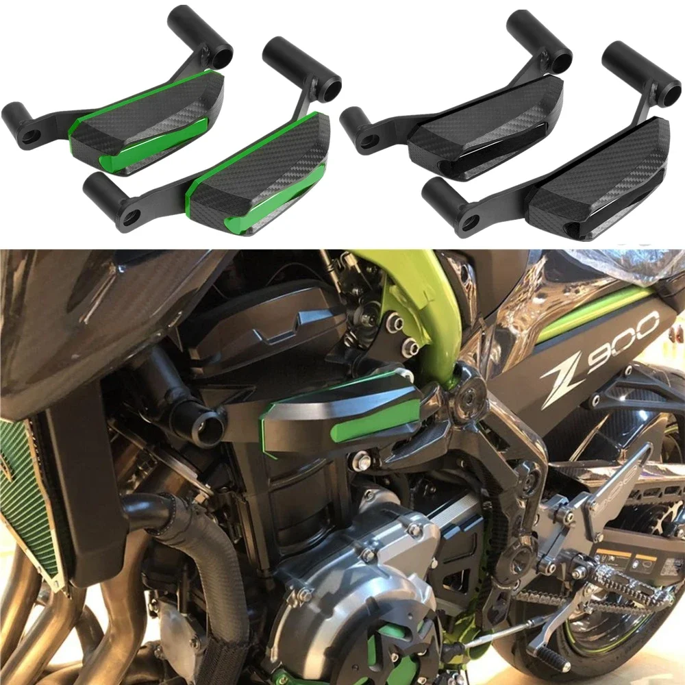 For Kawasaki Z900 2017-2023 2021 2020 2019 Engine Cover Crash Pads Frame Protector Slider Stator Guard Z 900 Motorcycle Part CNC
For Kawasaki Z900 2017-2023 2021 2020 2019 Engine Cover Crash Pads Frame Protector Slider Stator Guard Z 900 Motorcycle Part CNC