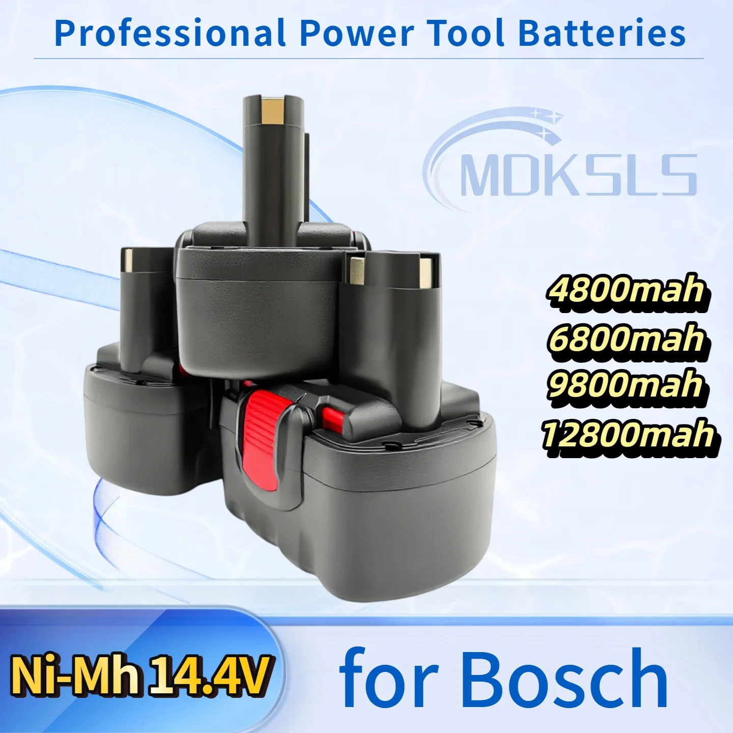 For Bosch 12800mAh 14.4V BAT038 Battery BAT040, BAT140, PSR 14.4VE-2, GSR 14.4 V, GDS , 35614,BAT041 Battery Power Tool
For Bosch 12800mAh 14.4V BAT038 Battery BAT040, BAT140, PSR 14.4VE-2, GSR 14.4 V, GDS , 35614,BAT041 Battery Power Tool