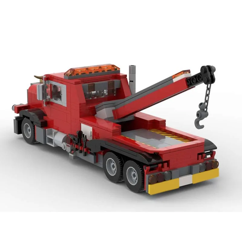 MOC-82536 City New Model Traffic Rescue Tow Truck Building Block Model 501 Parts Creative Boys' Children's Birthday Toy Gift
MOC-82536 City New Model Traffic Rescue Tow Truck Building Block Model 501 Parts Creative Boys' Children's Birthday Toy Gift