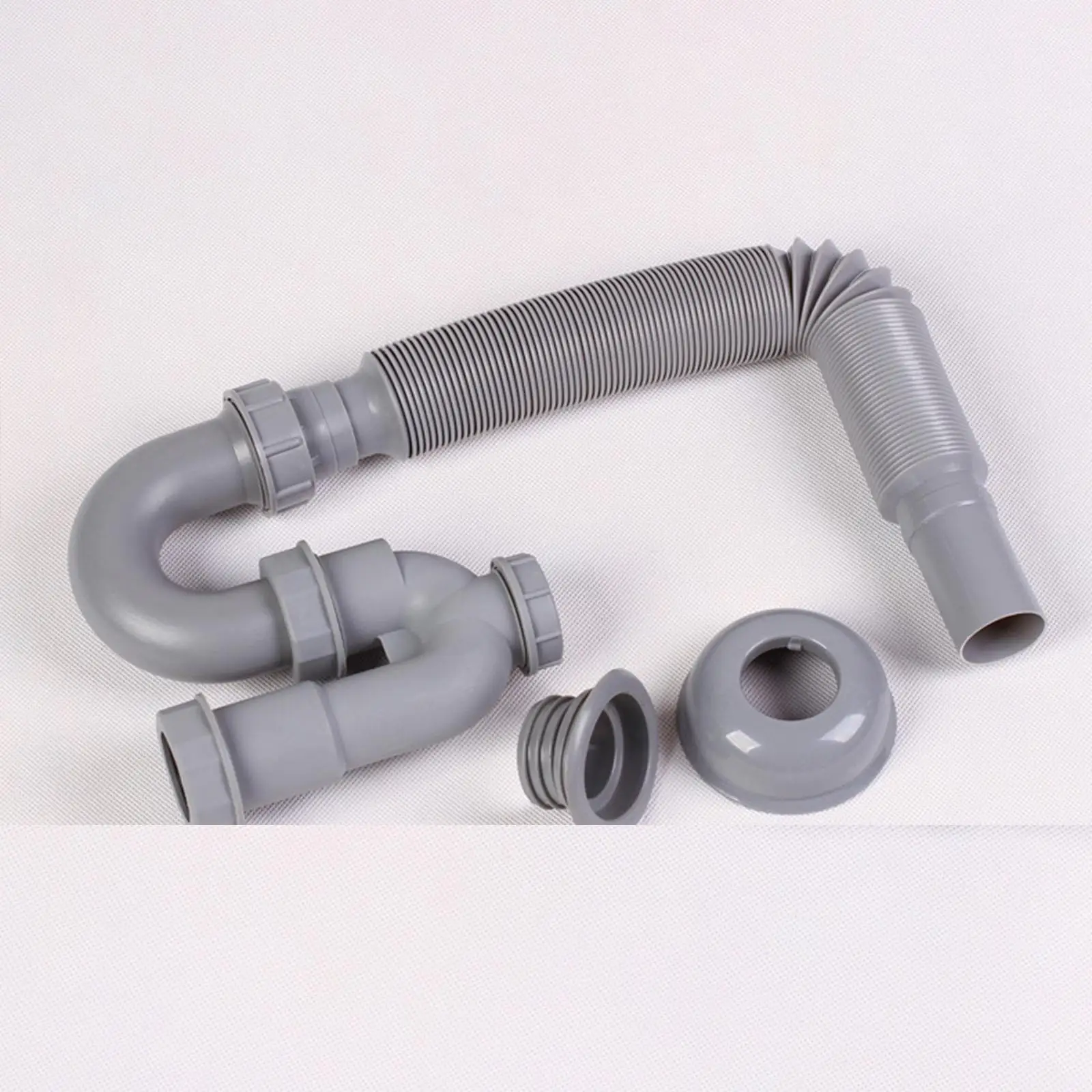 PP Flexible Sink Drain Hose Kitchen Bathroom Sewer Pipe U Shape Water Seal Pipe for Utility Room Plumbing Accessories
PP Flexible Sink Drain Hose Kitchen Bathroom Sewer Pipe U Shape Water Seal Pipe for Utility Room Plumbing Accessories
