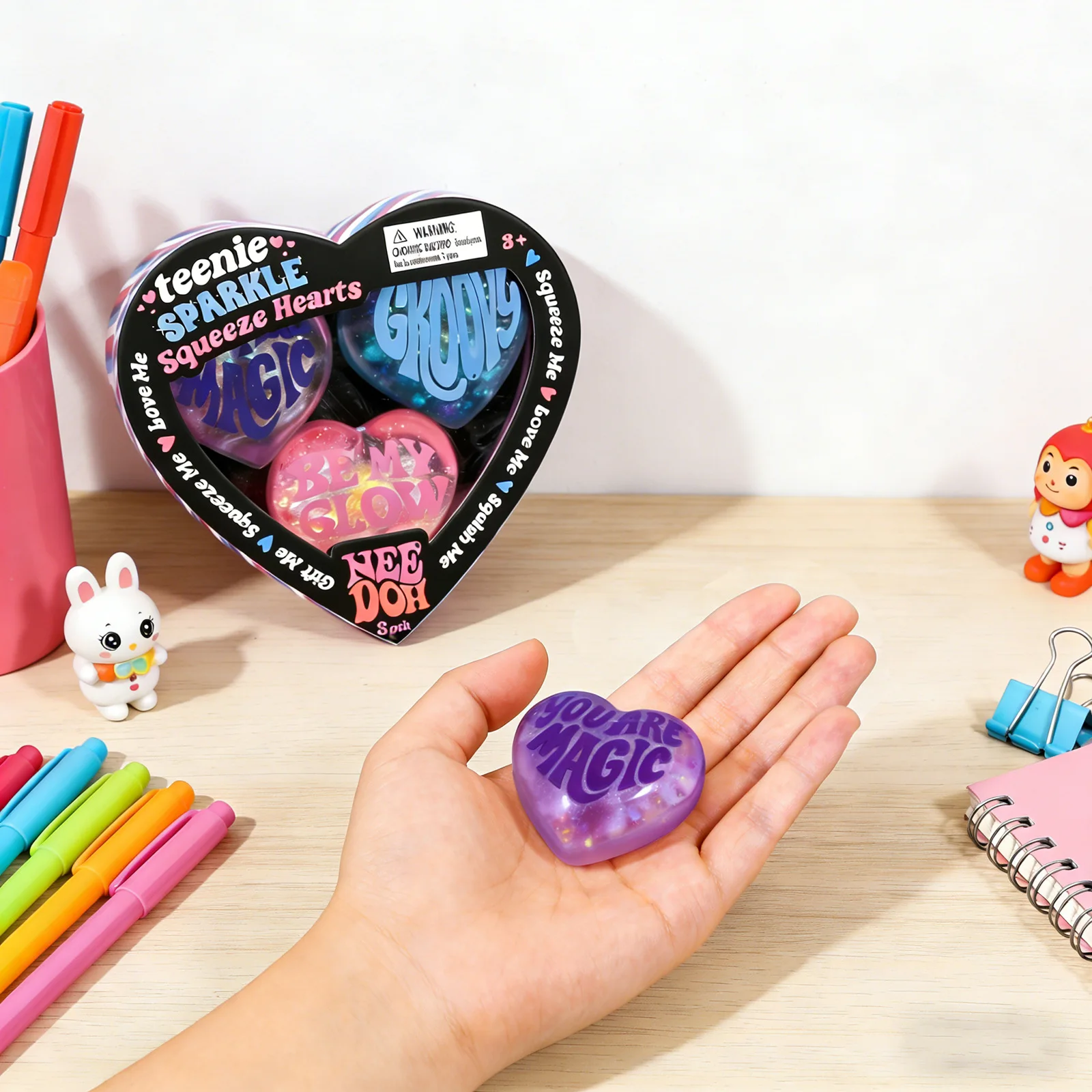 Squishy Heart Fidget Toys 3 Pack Slow Rise Soft Stress Relief Sensory Gel Balls Valentine Gift For Adults Kids Anxiety Relief
Squishy Heart Fidget Toys 3 Pack Slow Rise Soft Stress Relief Sensory Gel Balls Valentine Gift For Adults Kids Anxiety Relief