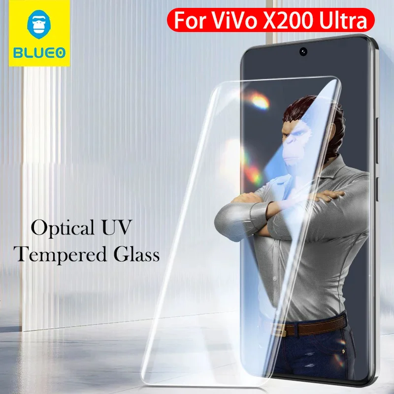 BLUEO UV Tempered Glass For Vivo X200 Ultra Screen Protector for VIVO X200 ULTRA
BLUEO UV Tempered Glass For Vivo X200 Ultra Screen Protector for VIVO X200 ULTRA