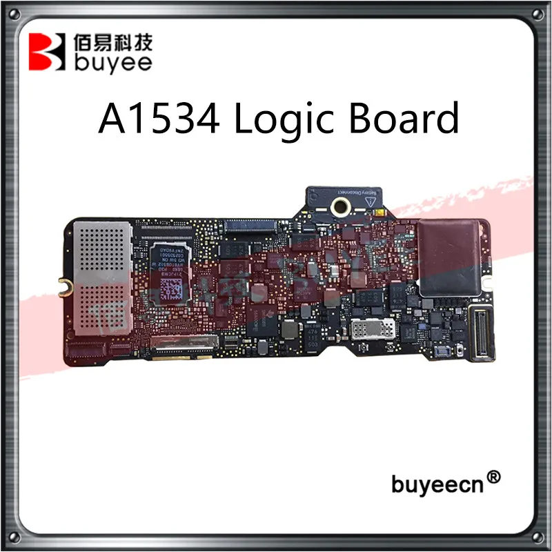 Laptop A1534 Motherboard 820-00045-A 820-00244-A For MacBook Retina 12" A1534 Logic Board 256/512GB 1.1/1.2/1.3GHz 2015 2016 201
Laptop A1534 Motherboard 820-00045-A 820-00244-A For MacBook Retina 12" A1534 Logic Board 256/512GB 1.1/1.2/1.3GHz 2015 2016 201