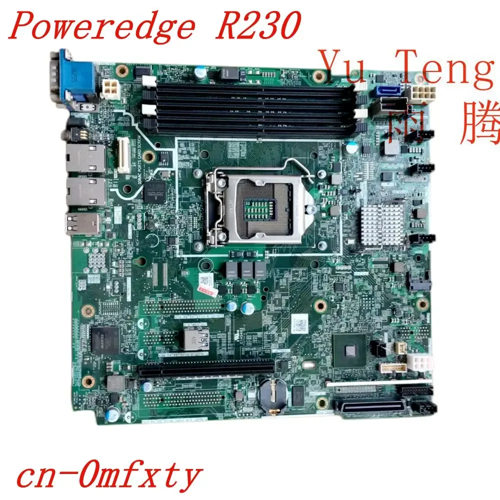 Suitable for Dell Poweredge R230 server motherboard cn-0mfxty mfxty motherboard 100% test OK send
Suitable for Dell Poweredge R230 server motherboard cn-0mfxty mfxty motherboard 100% test OK send
