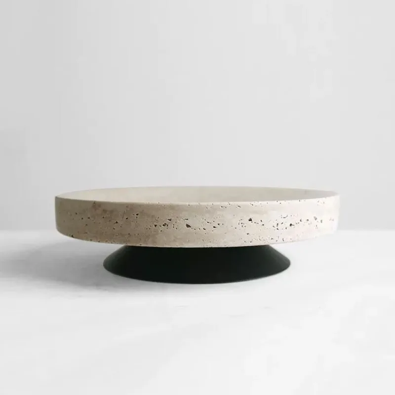 Wabi Sand Wind Creative Simple Travertine Round Tray Ornament Home Model Room Living Room Coffee Table Dining Table
Wabi Sand Wind Creative Simple Travertine Round Tray Ornament Home Model Room Living Room Coffee Table Dining Table
