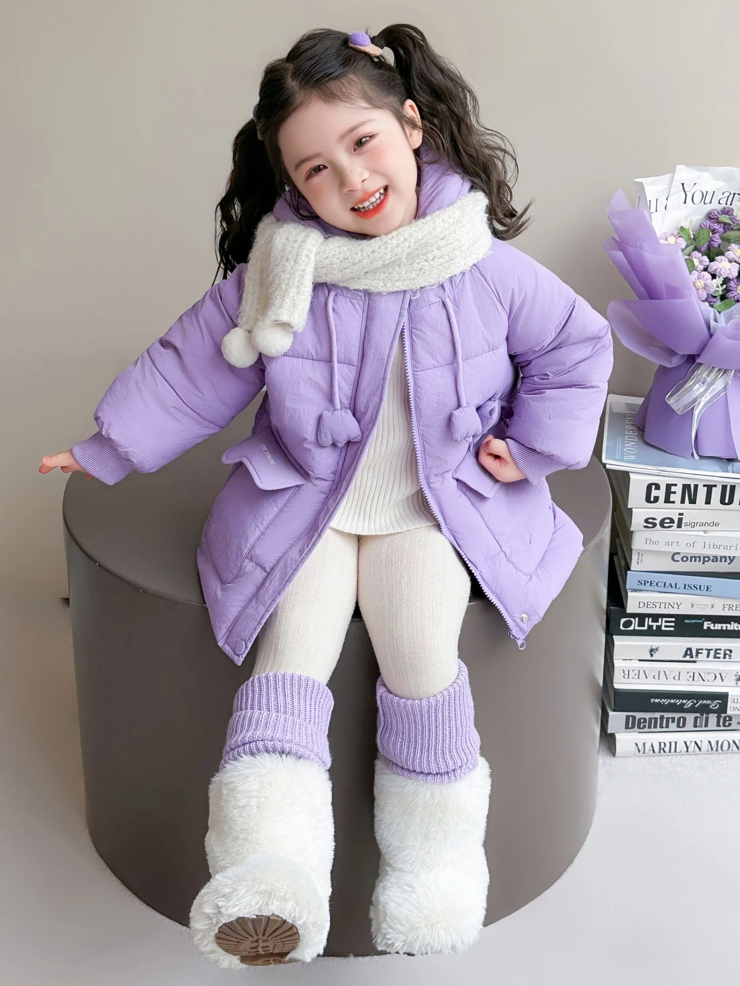 Thiened down Cotton Jaet for Girls Baby Warm Faionable Winter Clothes Children's Padded Coat Toddler Boy Winter Clothes
Thiened down Cotton Jaet for Girls Baby Warm Faionable Winter Clothes Children's Padded Coat Toddler Boy Winter Clothes