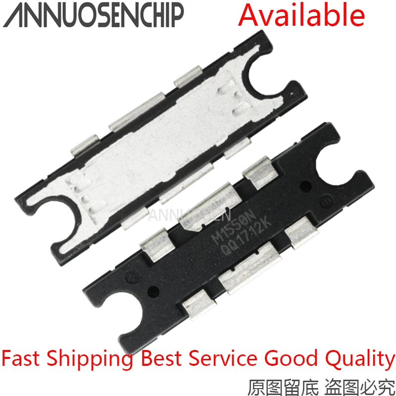 1PCS MRF1550NT1 M1550N LDMOS Transistor RF MOSFET N-Channel 40V 12A 7-Pin TO-272 TO-272AA WRAP MRF1550NT1TR ( Type Reel )
1PCS MRF1550NT1 M1550N LDMOS Transistor RF MOSFET N-Channel 40V 12A 7-Pin TO-272 TO-272AA WRAP MRF1550NT1TR ( Type Reel )