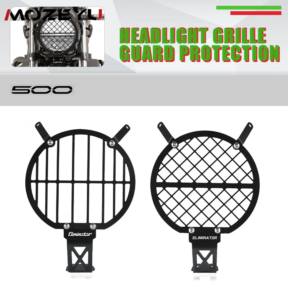 Eliminator500 Head Light Protector Accessories For Kawasaki Eliminator 500 2024-2025-2026 Motorcycle Headlight Guard Grille
Eliminator500 Head Light Protector Accessories For Kawasaki Eliminator 500 2024-2025-2026 Motorcycle Headlight Guard Grille