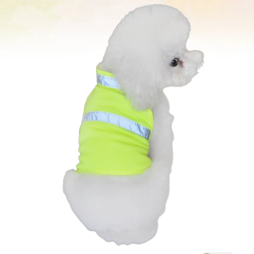 Dog Reflective Safety Vest Fluorescent Yellow L Durable Adjustable Breathable Pet Reflective Safety Vest for Walking Running
Dog Reflective Safety Vest Fluorescent Yellow L Durable Adjustable Breathable Pet Reflective Safety Vest for Walking Running