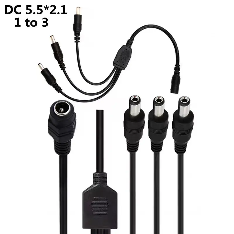 DC5521 One Female Three Bus Line 1 Trailer 3 Wires DC12V Monitoring Power Supply Branch Line 1 Split 3 Power Supply Line
DC5521 One Female Three Bus Line 1 Trailer 3 Wires DC12V Monitoring Power Supply Branch Line 1 Split 3 Power Supply Line