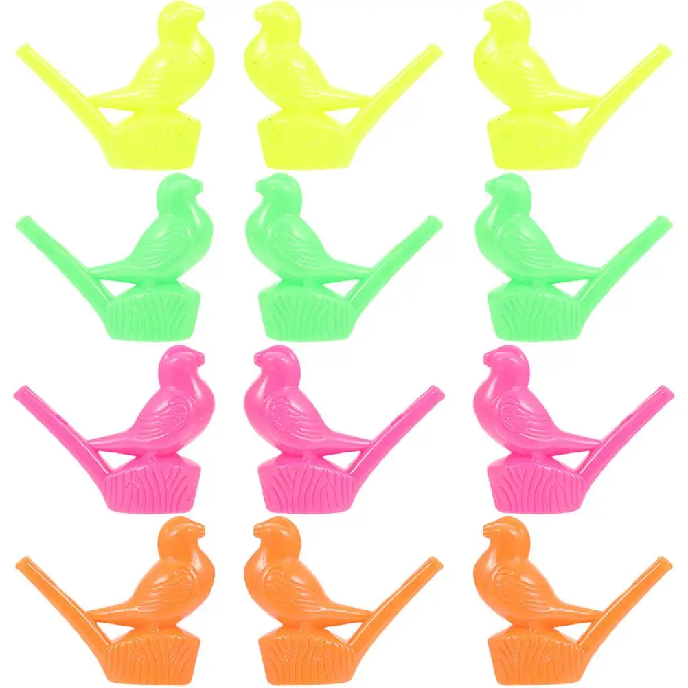 12pcs Bird Water Whistle Durable Cartoon Whistles Small Musical Instrument Plastic Smooth Surface No Burrs Adorable Toys
12pcs Bird Water Whistle Durable Cartoon Whistles Small Musical Instrument Plastic Smooth Surface No Burrs Adorable Toys