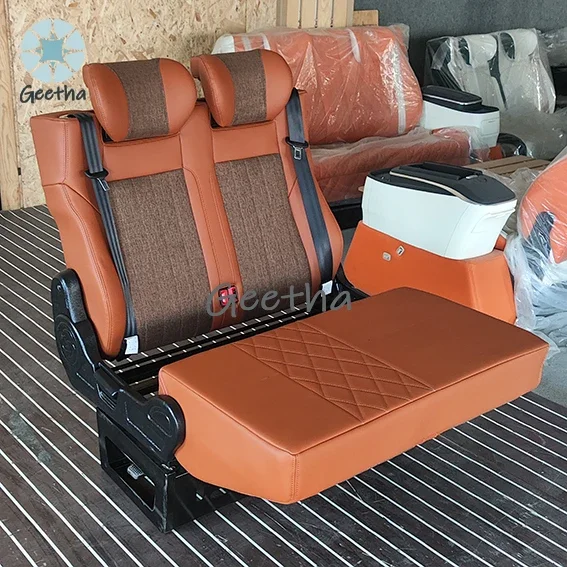 Chengbo Van Camper Life Reversible Double Seat Small Motorhomes RV Seat with Microfibre Leather Luxury Waterproof FBN-100
Chengbo Van Camper Life Reversible Double Seat Small Motorhomes RV Seat with Microfibre Leather Luxury Waterproof FBN-100