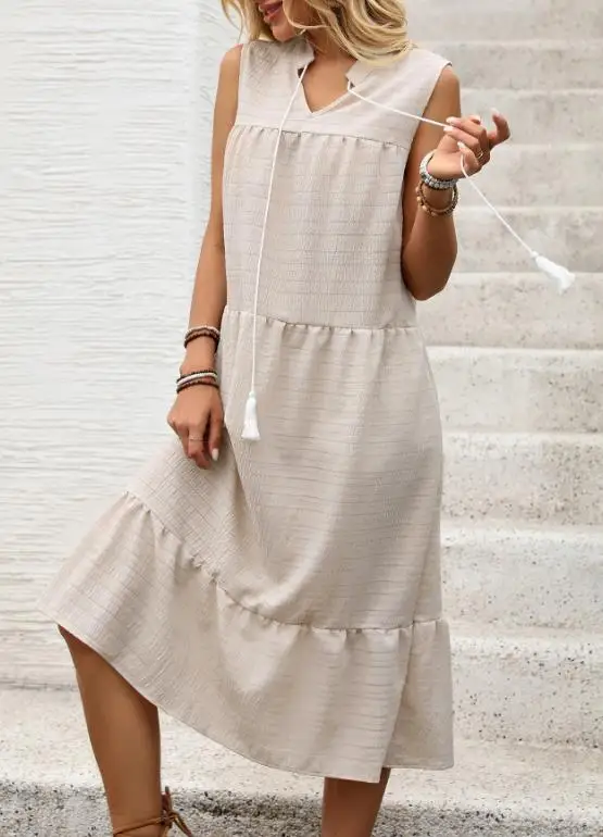 2025 New Casual Vacation Simple Sleeveless Loose Straight Tube Solid Color Dress for Women
2025 New Casual Vacation Simple Sleeveless Loose Straight Tube Solid Color Dress for Women
