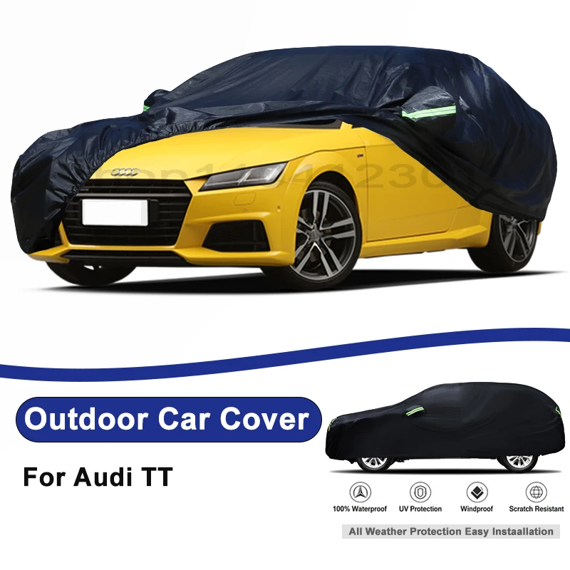 Outdoor Full Car Cover For Audi TT with Reflective Strips Waterproof Snowproof Dustproof UV Protection Auto Accessory
Outdoor Full Car Cover For Audi TT with Reflective Strips Waterproof Snowproof Dustproof UV Protection Auto Accessory