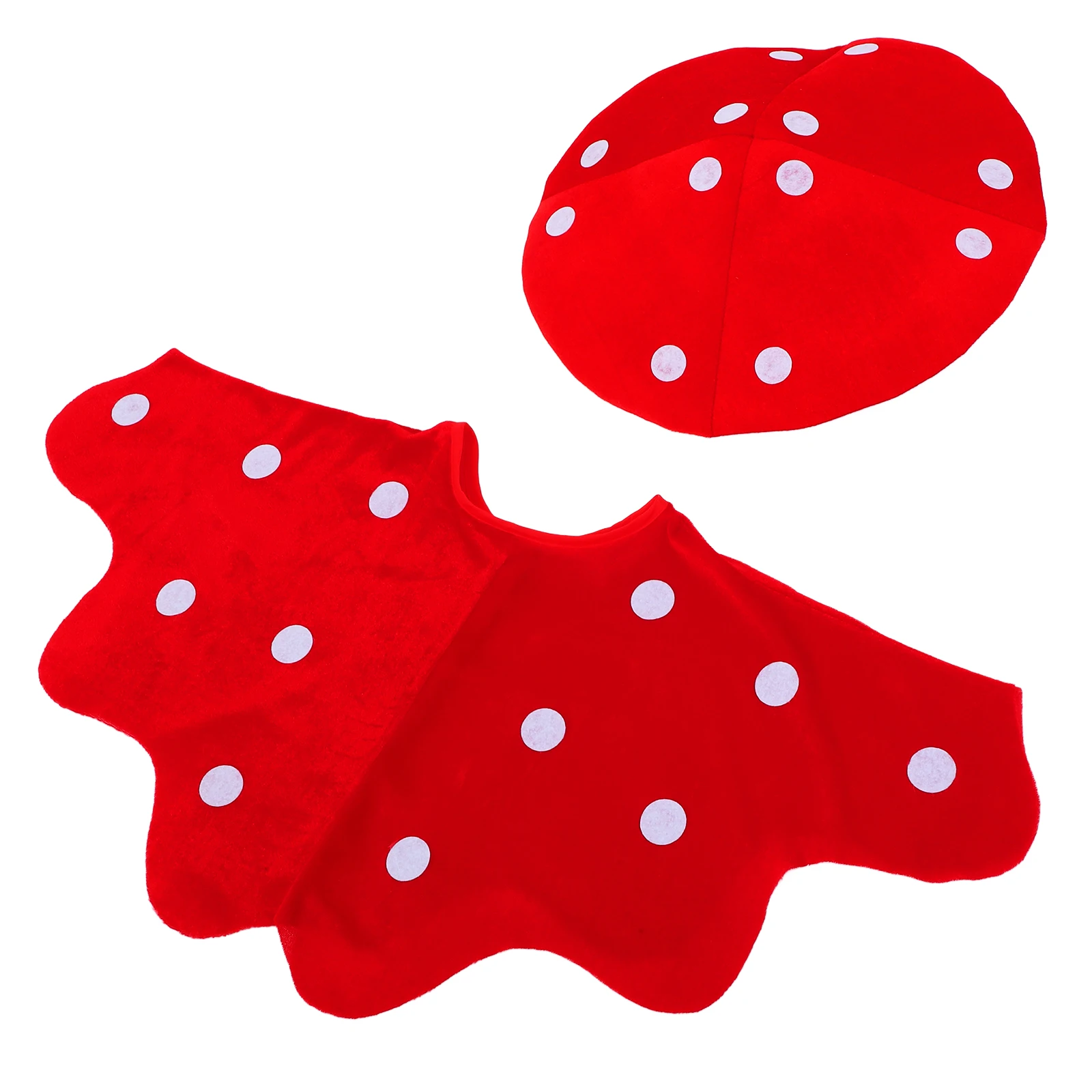 Mushroom Hat Cape Set Halloween Birthday Accessories Cosplay Bucket Child Costume Shawl Material Unique Design Events
Mushroom Hat Cape Set Halloween Birthday Accessories Cosplay Bucket Child Costume Shawl Material Unique Design Events