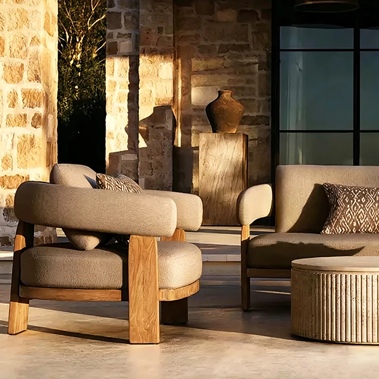 # High End Outdoor Sofa Garden Sets Teak Outdoor Furniture Hotel Garden Sofa Villa Terrace Furniture Outside Couches Sets
# High End Outdoor Sofa Garden Sets Teak Outdoor Furniture Hotel Garden Sofa Villa Terrace Furniture Outside Couches Sets
