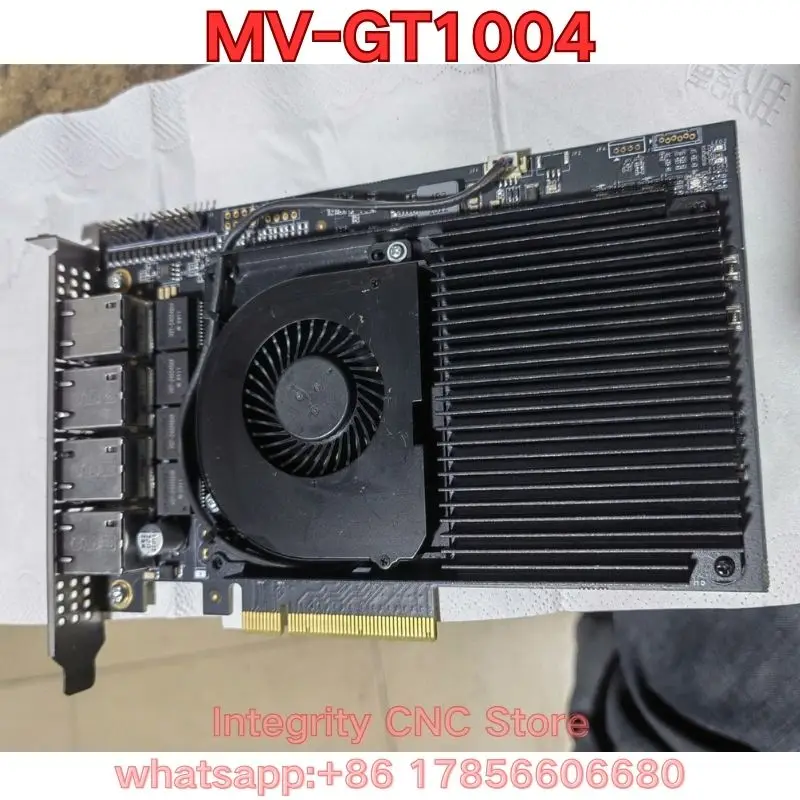 Second-hand MV-GT1004 visual capture card function test is normal
Second-hand MV-GT1004 visual capture card function test is normal