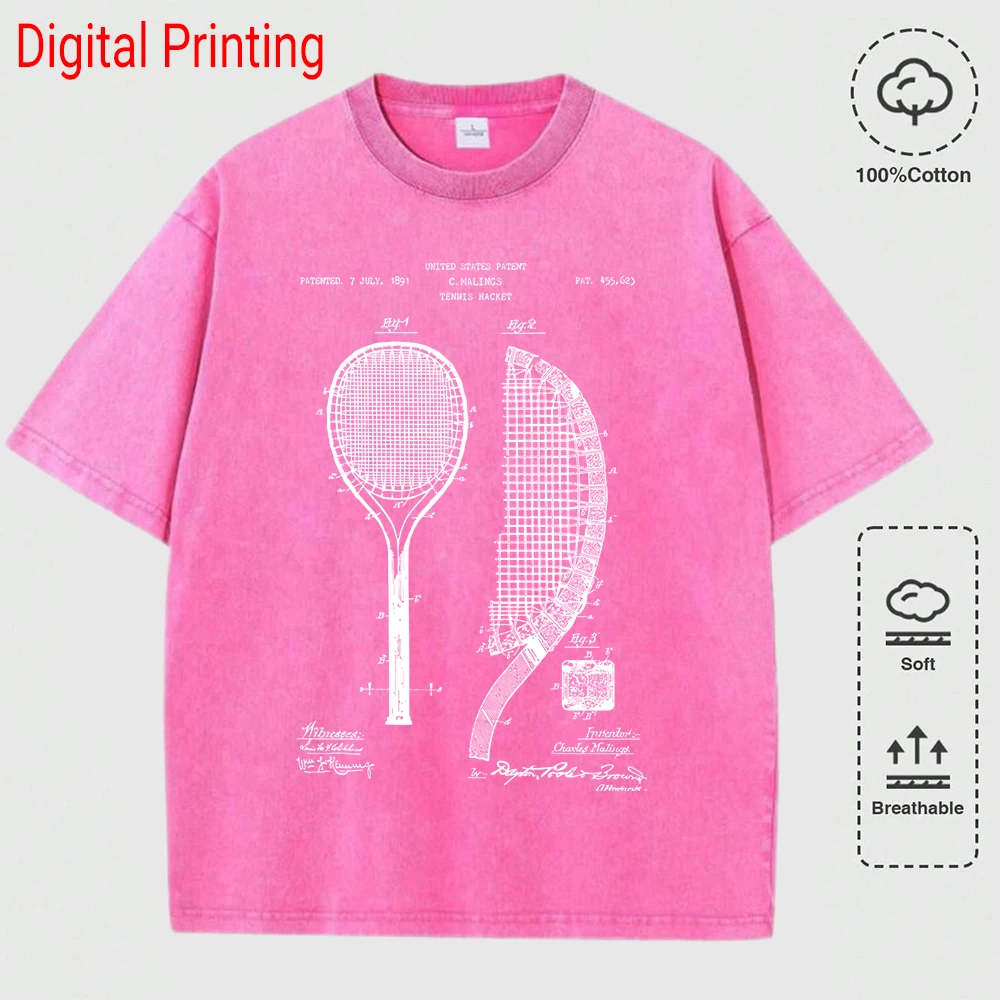 Tennis Deconstruction Blueprint Digital Prints Women Washed T-Shirt Trendy O-Neck T Shirts Hip Hop Cotton Clothes Y2K Loose Top
Tennis Deconstruction Blueprint Digital Prints Women Washed T-Shirt Trendy O-Neck T Shirts Hip Hop Cotton Clothes Y2K Loose Top