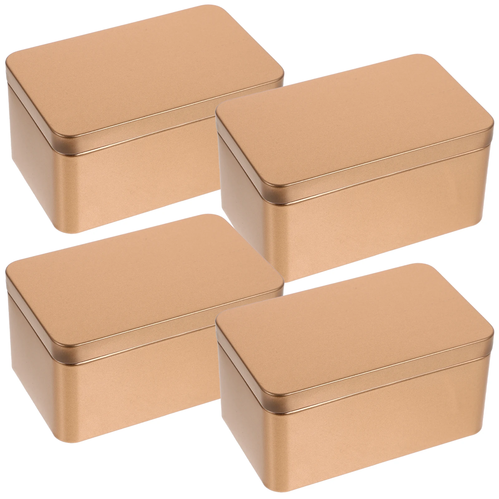 4 Pcs Gift Packaging Boxes 13X8X6.4CM Rose Gold Large Size Cookie Tea Candy Storage Tinplate Cases Empty Metal Containers
4 Pcs Gift Packaging Boxes 13X8X6.4CM Rose Gold Large Size Cookie Tea Candy Storage Tinplate Cases Empty Metal Containers