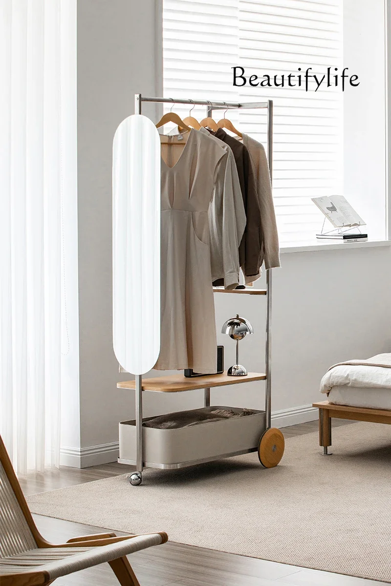 S Вешалка от пола до потолка Спальня Передвижная многофункциональная вешалка из нержавеющей стали для хранения вещей для маленькой квартиры
S Вешалка от пола до потолка Спальня Передвижная многофункциональная вешалка из нержавеющей стали для хранения вещей для маленькой квартиры