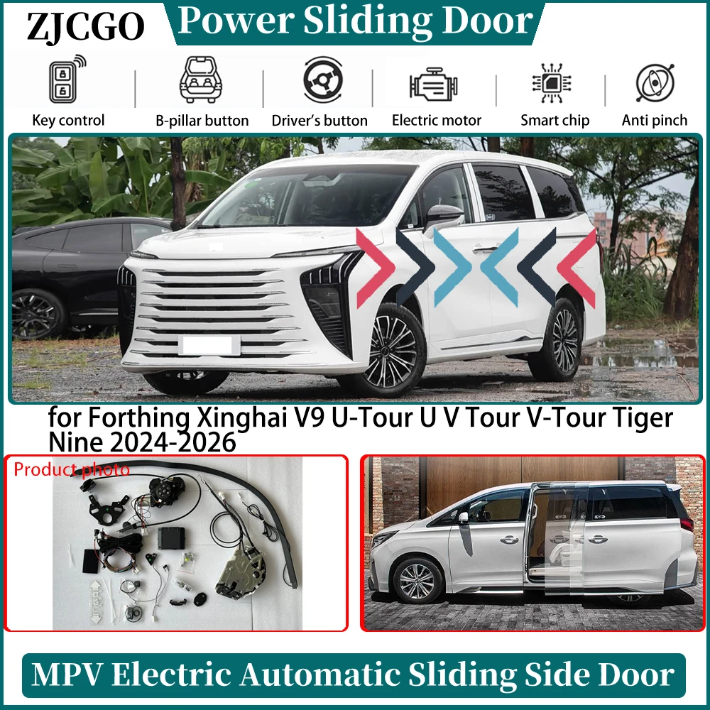 for Forthing Xinghai V9 U-Tour U V Tour V-Tour Tiger Nine 2024-2026 Automatic Electric Side Power Sliding Door Control System
for Forthing Xinghai V9 U-Tour U V Tour V-Tour Tiger Nine 2024-2026 Automatic Electric Side Power Sliding Door Control System