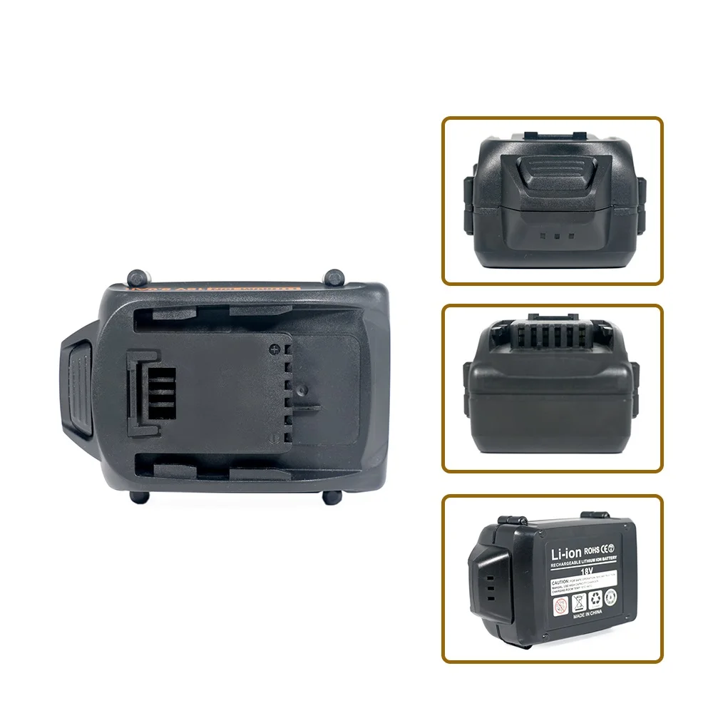 Для Worx 18 В аккумулятор 3000-6000 мАч Замена литиевой батареи 1860 для WA3551 WA3553 WA3570 WX176 WX178 Электросадовые инструменты
Для Worx 18 В аккумулятор 3000-6000 мАч Замена литиевой батареи 1860 для WA3551 WA3553 WA3570 WX176 WX178 Электросадовые инструменты