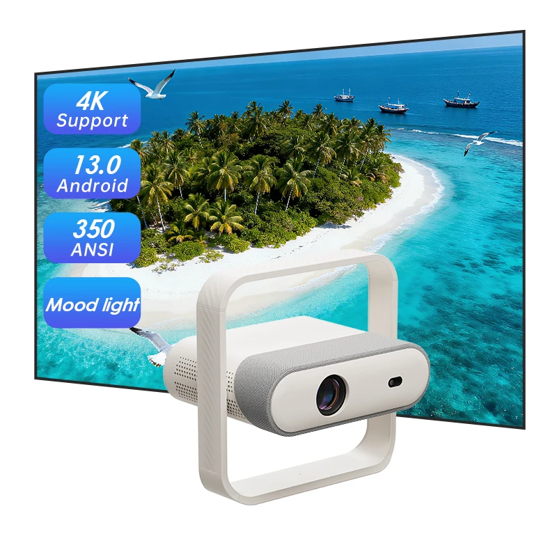 MOK NSL03 350ANSI 360Rotate Android13 Portable Smart Projector 4K Home Theater Dual Band WiFi6 40-120 Inch Built-in Speakers
MOK NSL03 350ANSI 360Rotate Android13 Portable Smart Projector 4K Home Theater Dual Band WiFi6 40-120 Inch Built-in Speakers