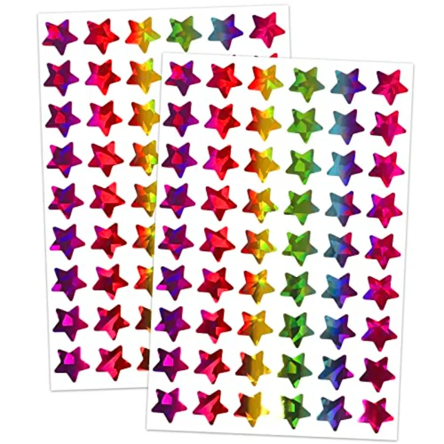 1620 Pcs Holographic Rainbow Small Star Stickers for Reward, Behavior Chart, Student Planner and School Classroom Teacher Suppl
1620 Pcs Holographic Rainbow Small Star Stickers for Reward, Behavior Chart, Student Planner and School Classroom Teacher Suppl