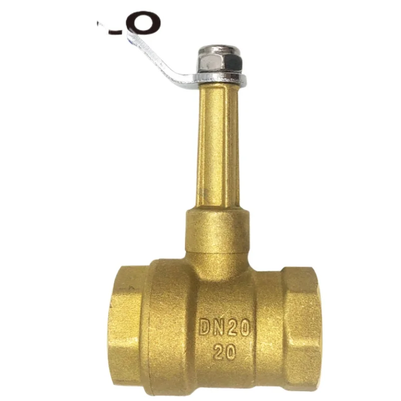 High foot ball valve Brass high rod high pressure ball valve Fan coil return valve Thickened main valve 4 points
High foot ball valve Brass high rod high pressure ball valve Fan coil return valve Thickened main valve 4 points