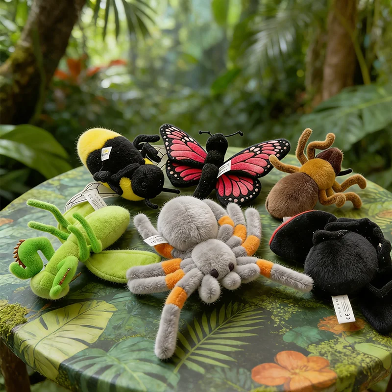 Набор из 6 плюшевых игрушек: интересные насекомые (пчела, муравей, бабочка, паук, богомол) – креативные модели животных-кукол
Набор из 6 плюшевых игрушек: интересные насекомые (пчела, муравей, бабочка, паук, богомол) – креативные модели животных-кукол