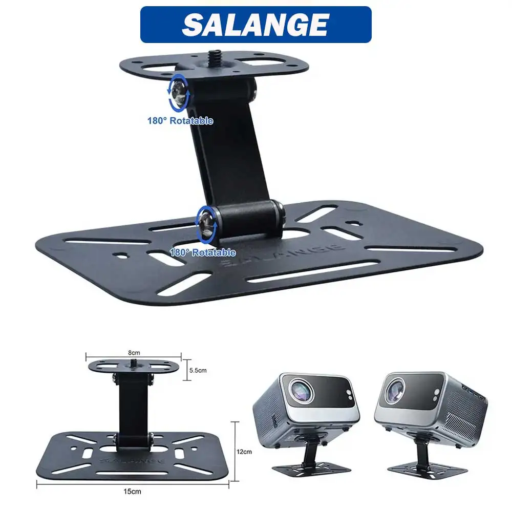 Salange Desktop Mount Projector Holder for Projectors Foldable Table Stand Adjustable Removable Universal Bracket Holder
Salange Desktop Mount Projector Holder for Projectors Foldable Table Stand Adjustable Removable Universal Bracket Holder