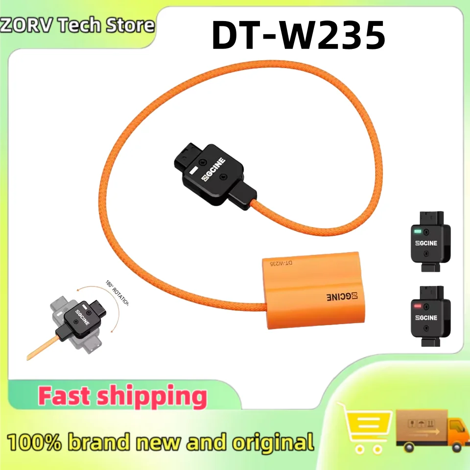 ZGCINE D-Tap to DT-W235 Dummy Battery with Braided Power Cable For Fuji Camera
ZGCINE D-Tap to DT-W235 Dummy Battery with Braided Power Cable For Fuji Camera
