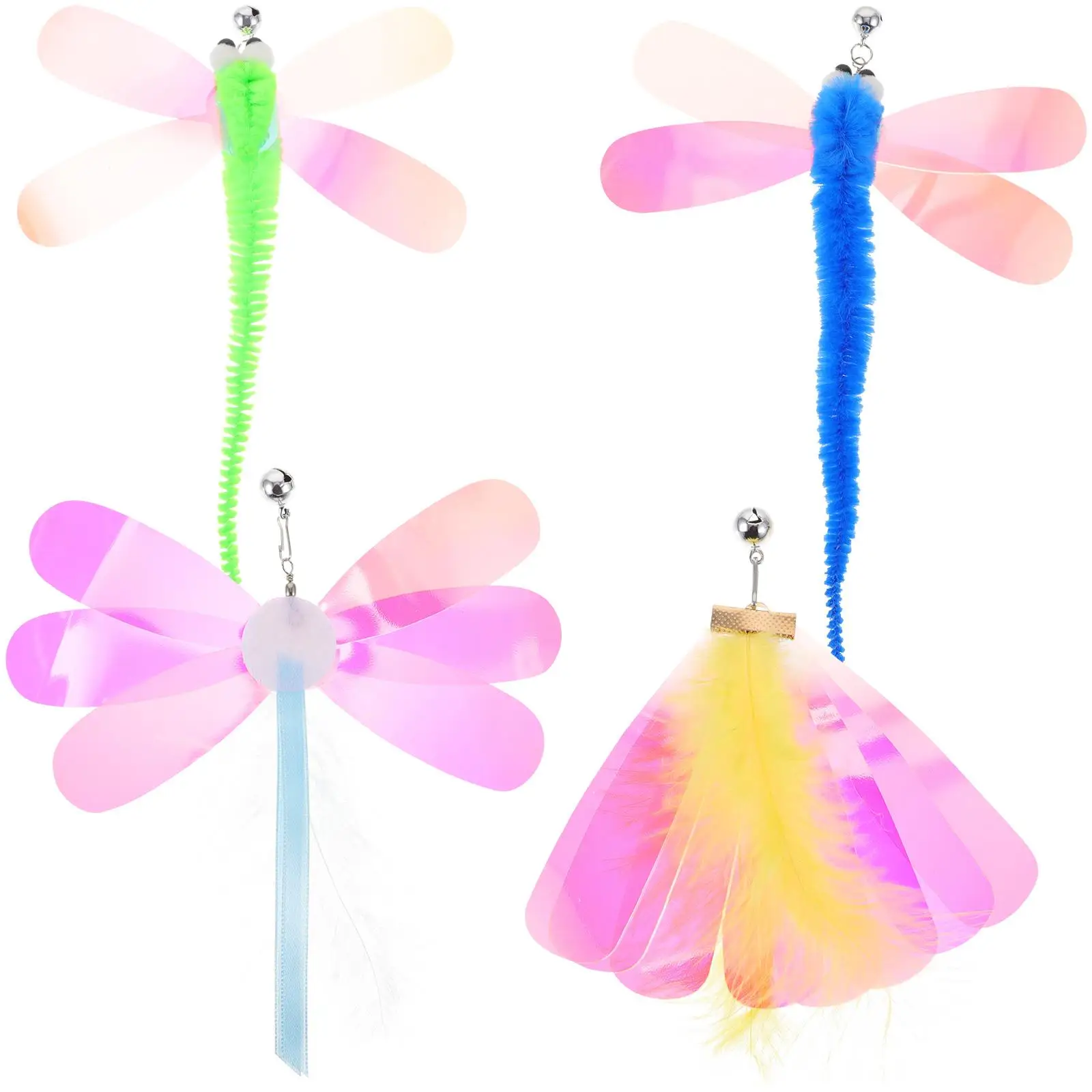 8 Pcs Cat Worm Toy Feather Plaything Pet Interactive Teaser Refills Wand for Kids Plush Wormer Cats Replacement
8 Pcs Cat Worm Toy Feather Plaything Pet Interactive Teaser Refills Wand for Kids Plush Wormer Cats Replacement