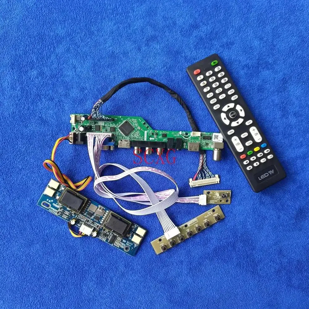 1600*900 AV VGA USB HDMI-compatible Fit LM200WD1/LTM200KP01/LTM200KT01/M200O1 Signal Analog 30 Pin LVDS Drive Board 4-CCFL Kit
1600*900 AV VGA USB HDMI-compatible Fit LM200WD1/LTM200KP01/LTM200KT01/M200O1 Signal Analog 30 Pin LVDS Drive Board 4-CCFL Kit