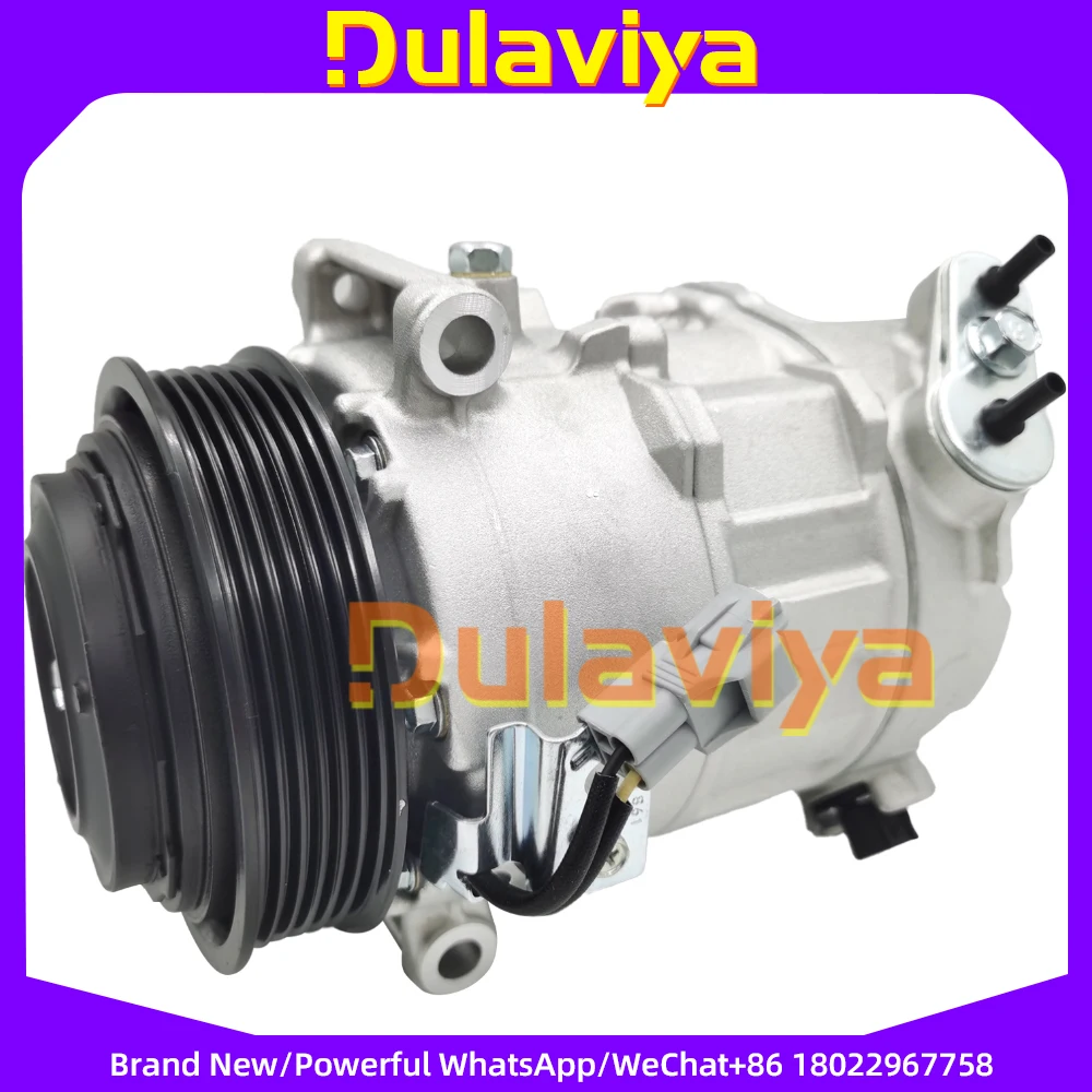 Автомобильный воздушный компрессор переменного тока 7SBH17 для Chrysler 200 Jeep Cherokee 6513130 CO29136Z 7513130 68103197AA 68103197AB 68103197AC
Автомобильный воздушный компрессор переменного тока 7SBH17 для Chrysler 200 Jeep Cherokee 6513130 CO29136Z 7513130 68103197AA 68103197AB 68103197AC