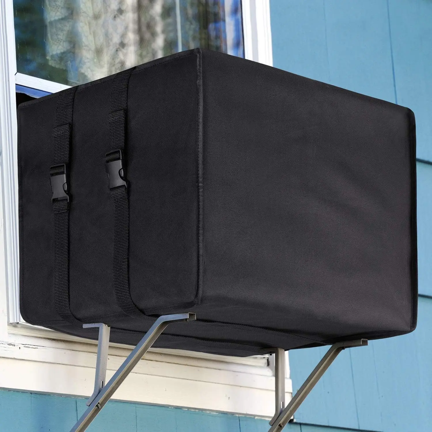 Outdoor AC Unit Cover, 25.5W x 17H x 21D, Heavy Duty 600D Oxford Fabric, Waterproof & UV Protection
Outdoor AC Unit Cover, 25.5W x 17H x 21D, Heavy Duty 600D Oxford Fabric, Waterproof & UV Protection