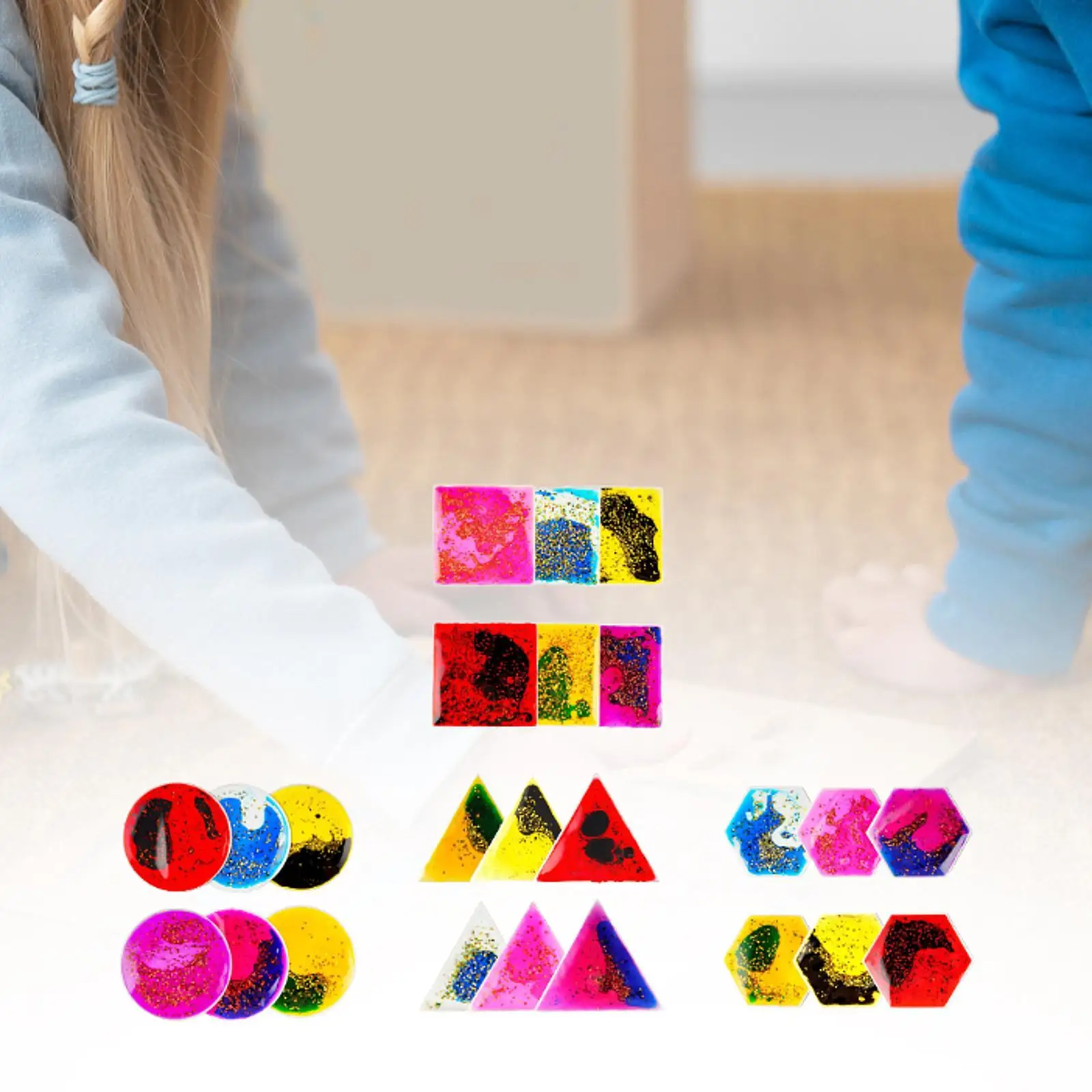 6 Pieces Sensory Soft Gel Liquid Toys Calming Toy Fidget Toys Fidget Liquid Motion Toys for Kids Children Teens Toddlers Travel
6 Pieces Sensory Soft Gel Liquid Toys Calming Toy Fidget Toys Fidget Liquid Motion Toys for Kids Children Teens Toddlers Travel