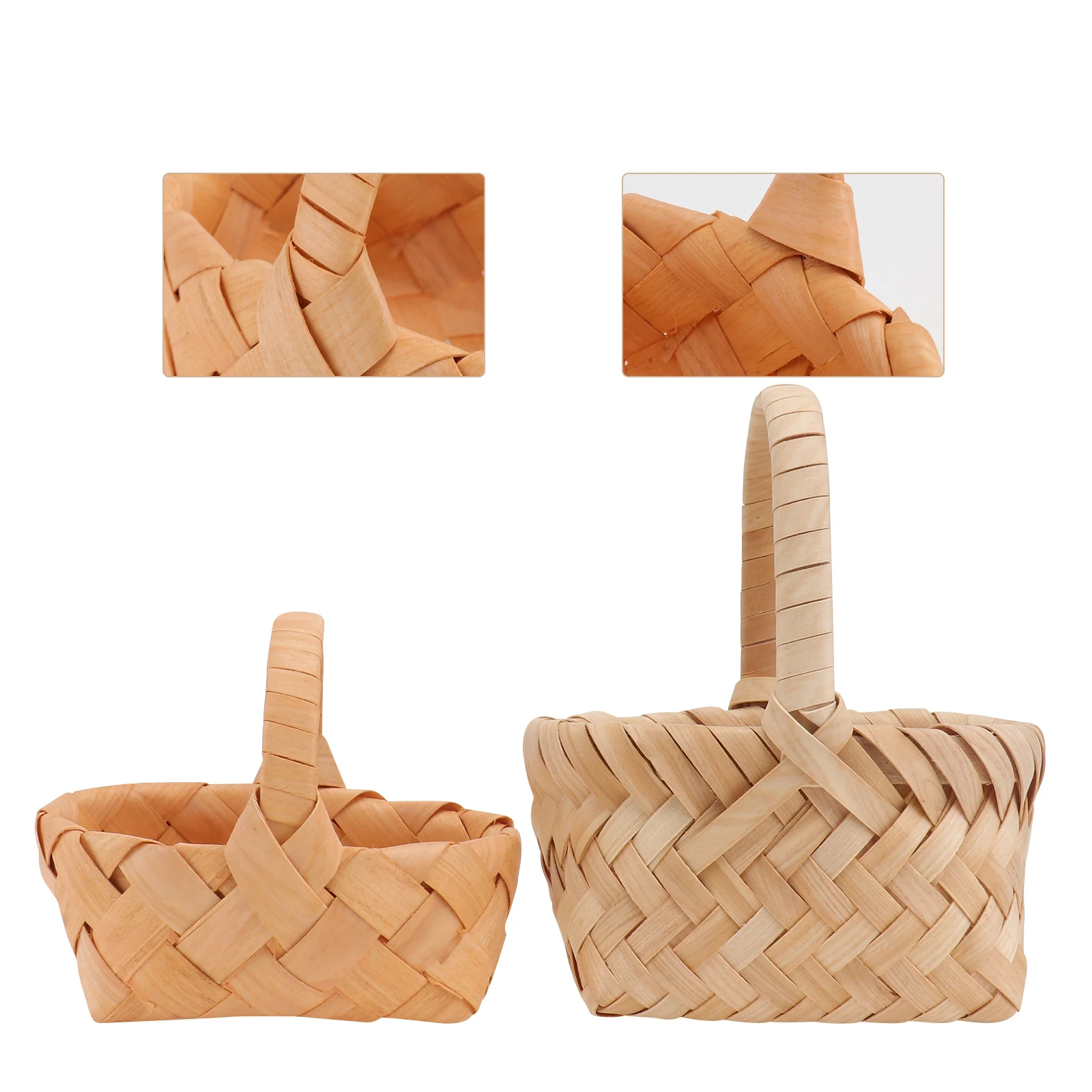 2pcs Mini Baskets Woven Storage Basket Bamboo Cachepot Flowers Decorative Fake H woven Photo Props Christmas Style Craft
2pcs Mini Baskets Woven Storage Basket Bamboo Cachepot Flowers Decorative Fake H woven Photo Props Christmas Style Craft