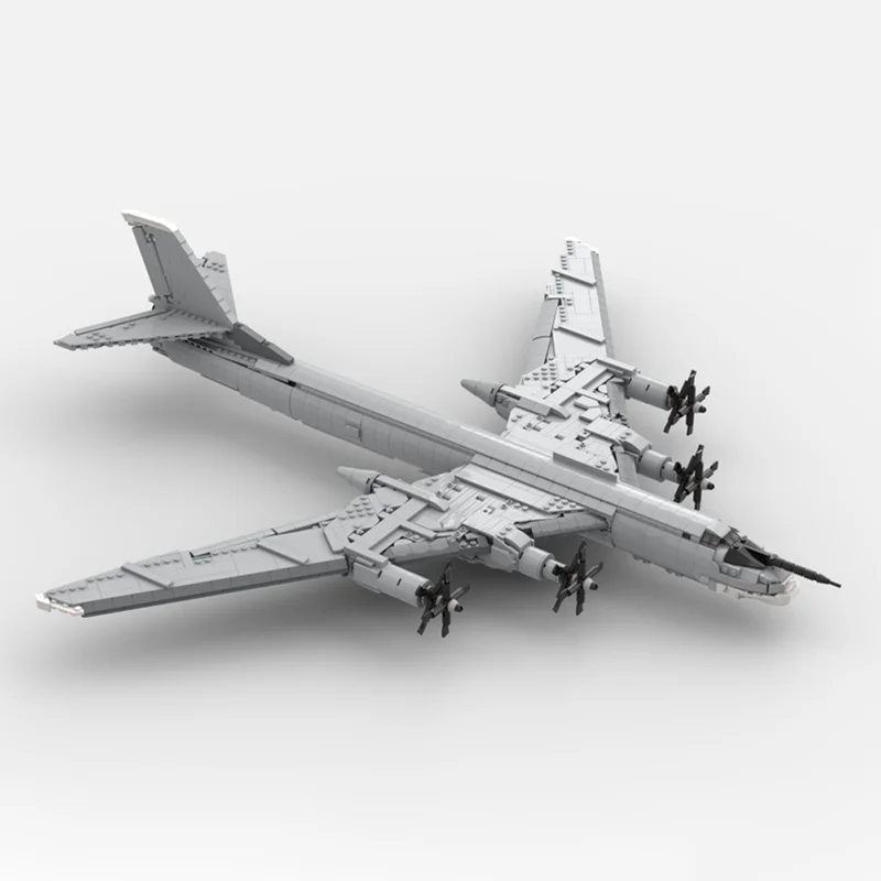 2437PCS MOC Creative Model Tupolev Tu 95 Bear Custom Building Blocks DIY Ideas Assembly Display Gift Collectible Home Decor Set
2437PCS MOC Creative Model Tupolev Tu 95 Bear Custom Building Blocks DIY Ideas Assembly Display Gift Collectible Home Decor Set