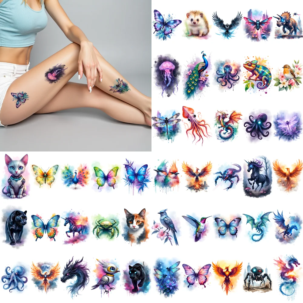 28pcs Temporary Tattoo Temporary Tattoo Stickers Unicorn Octopus Dragon For Chest Arms Cheeks
28pcs Temporary Tattoo Temporary Tattoo Stickers Unicorn Octopus Dragon For Chest Arms Cheeks