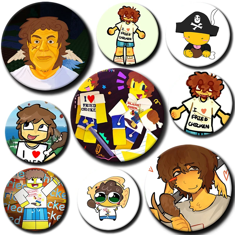 I Love Fried Chicken Shedletsky Anime Soft Button Pin Game Character Badge Round Brooch Bag Clothes Hat Decoration Gifts 58mm
I Love Fried Chicken Shedletsky Anime Soft Button Pin Game Character Badge Round Brooch Bag Clothes Hat Decoration Gifts 58mm